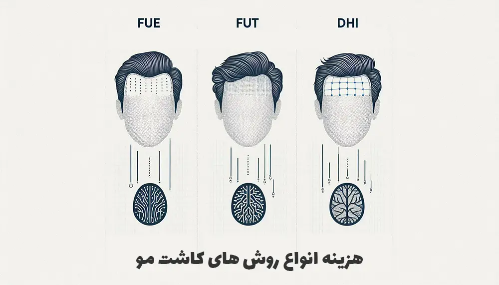 هزینه کاشت مو